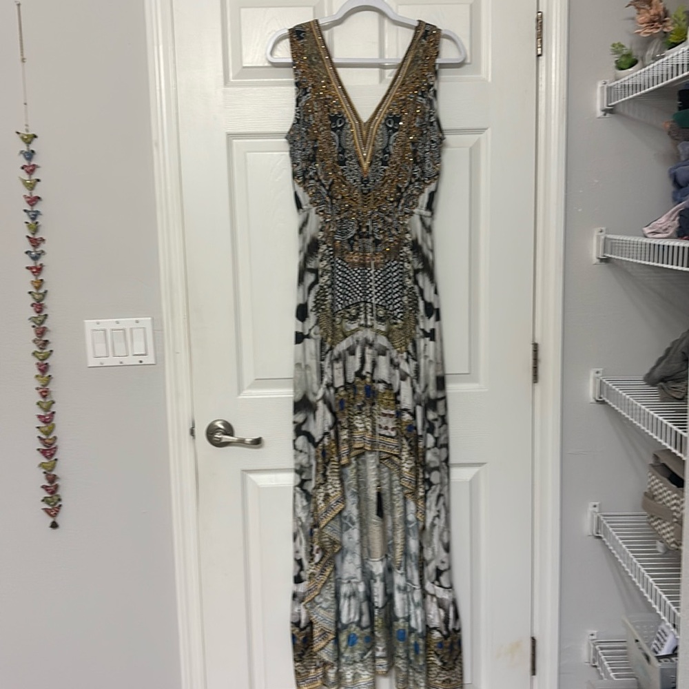 Sleeveless M/L maxi dress